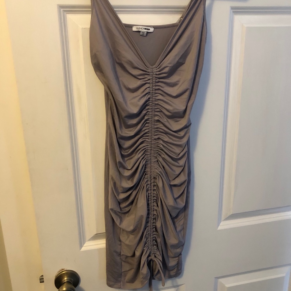 Gray dress